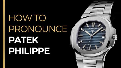 hublot brand pronunciation|how to pronounce patek philippe.